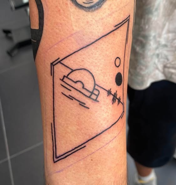 Custom tattoo from Drawn by Hendrick Facebook gallery